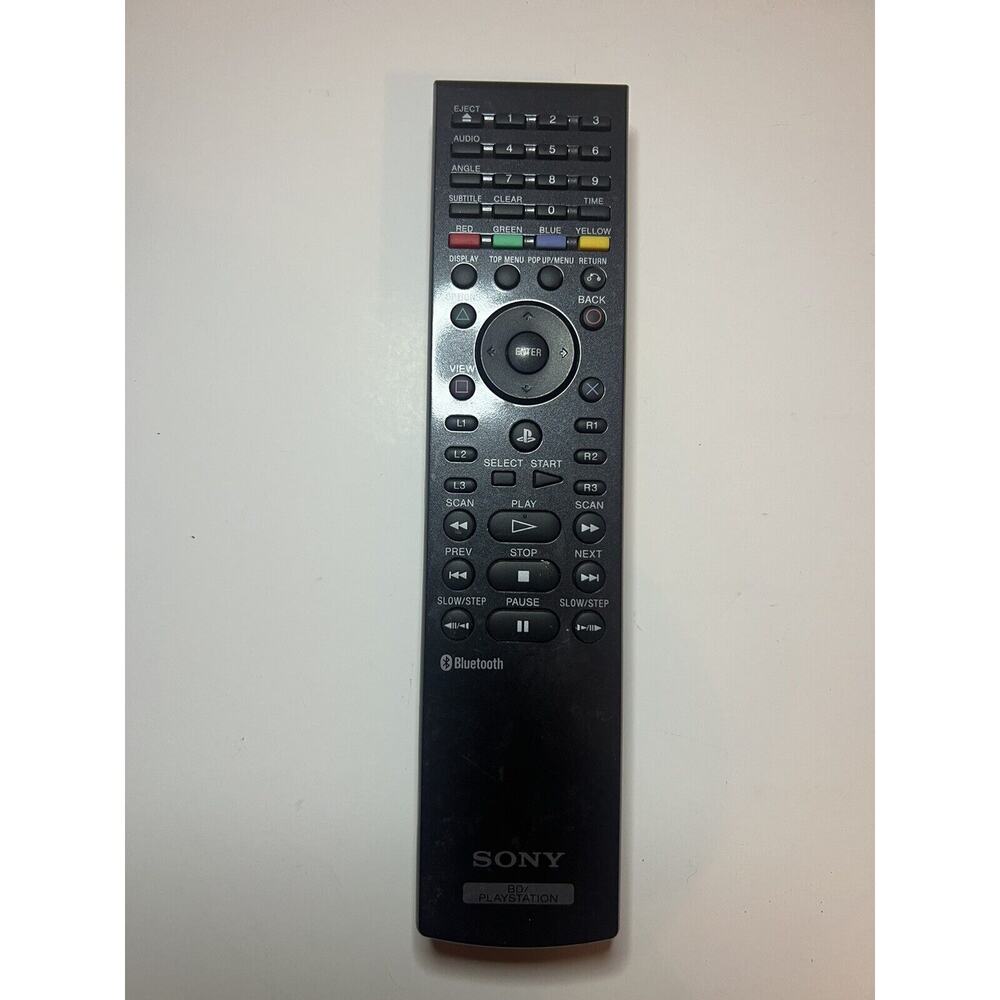 OEM Sony PS3 BD Playstation 3 Blu-Ray Disc Remote Control CECHZR1U Bluetooth